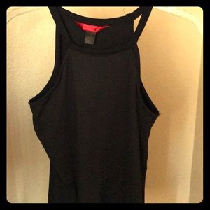 Hot kiss stretchy black tank